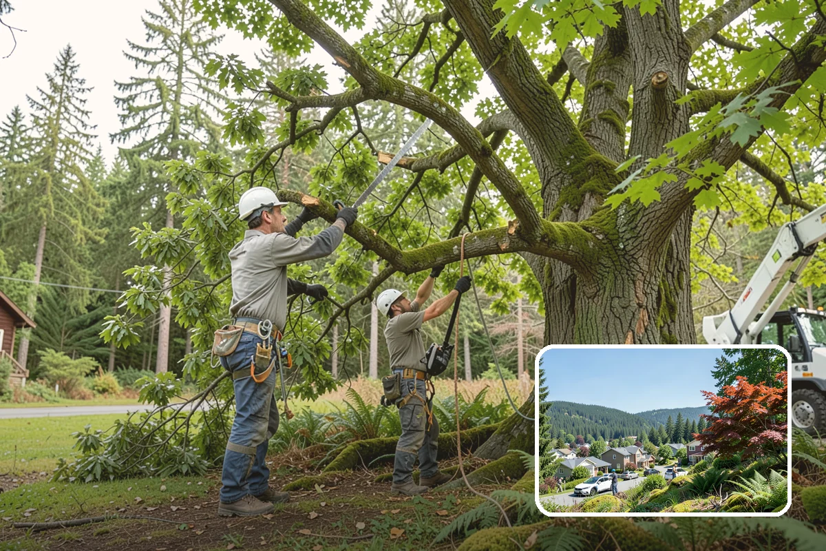 Tree health inspection in Index, Snohomish County, WA - Supports long-term tree health and stability