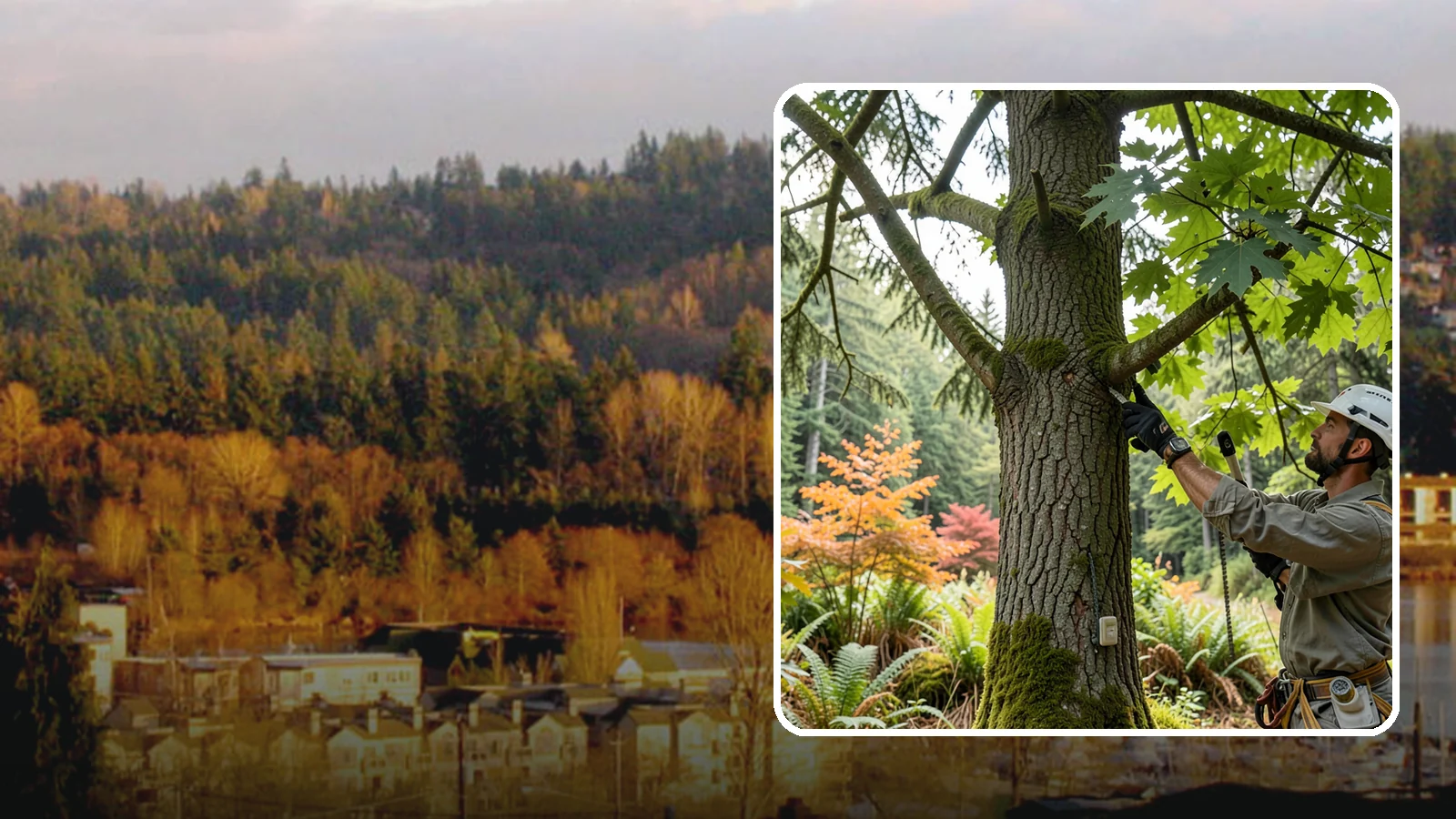 Tree health inspection in Kenmore, King County, WA - A professional evaluation of a tree's overall condition.