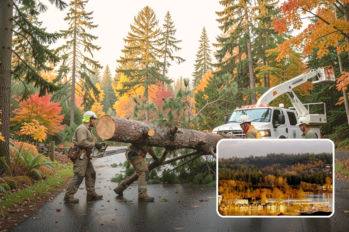 Tree health inspection in Kenmore, King County, WA - Supports long-term tree health and stability