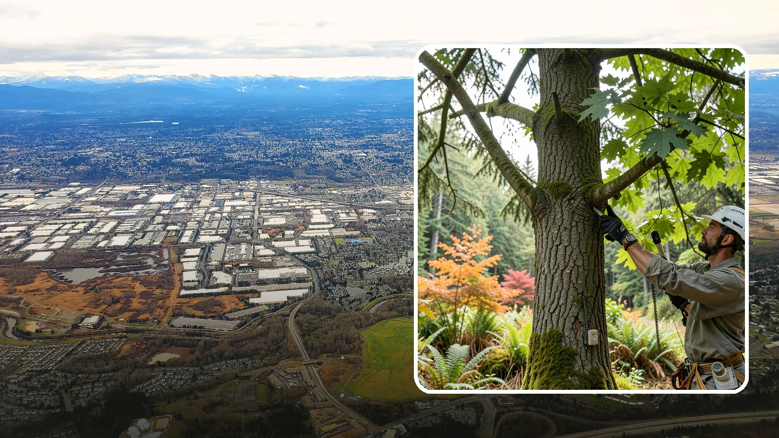 Tree health inspection in Kent, King County, WA - A professional evaluation of a tree's overall condition.