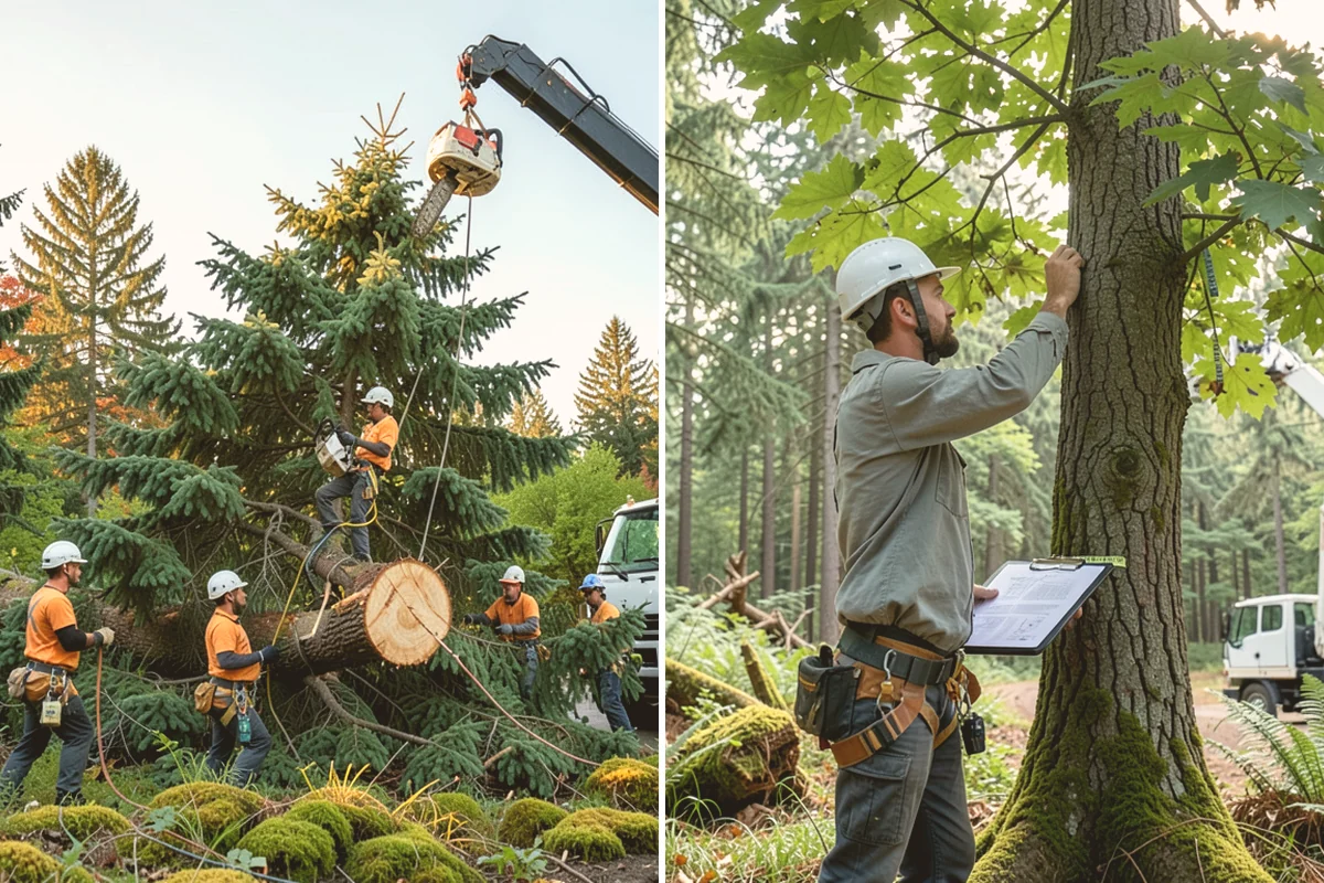 Tree health inspection in Kirkland, King County, WA - Inspect the tree and its site