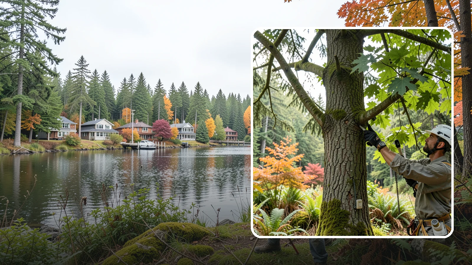 Tree health inspection in La Conner, Skagit County, WA - A professional evaluation of a tree's overall condition.