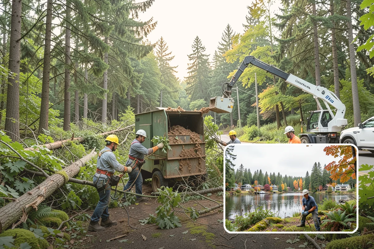 Tree health inspection in La Conner, Skagit County, WA - Supports long-term tree health and stability
