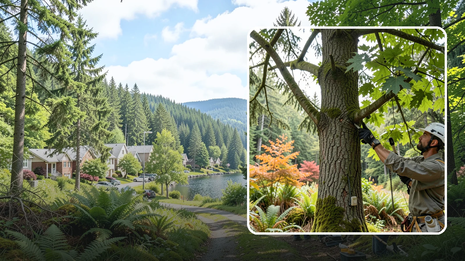 Tree health inspection in Lake Forest Park, King County, WA - A professional evaluation of a tree's overall condition.