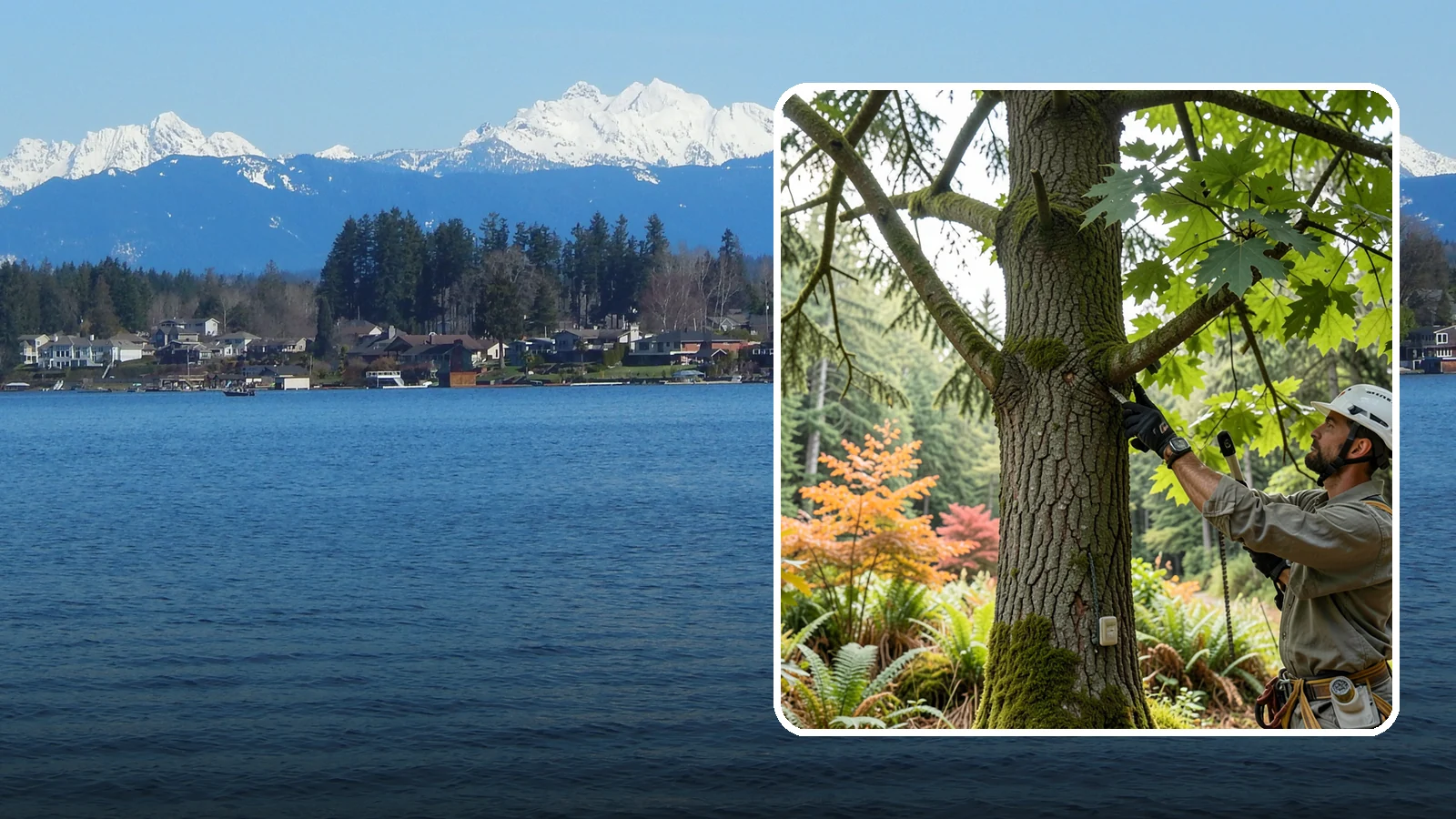 Tree health inspection in Lake Stevens, Snohomish County, WA - A professional evaluation of a tree's overall condition.