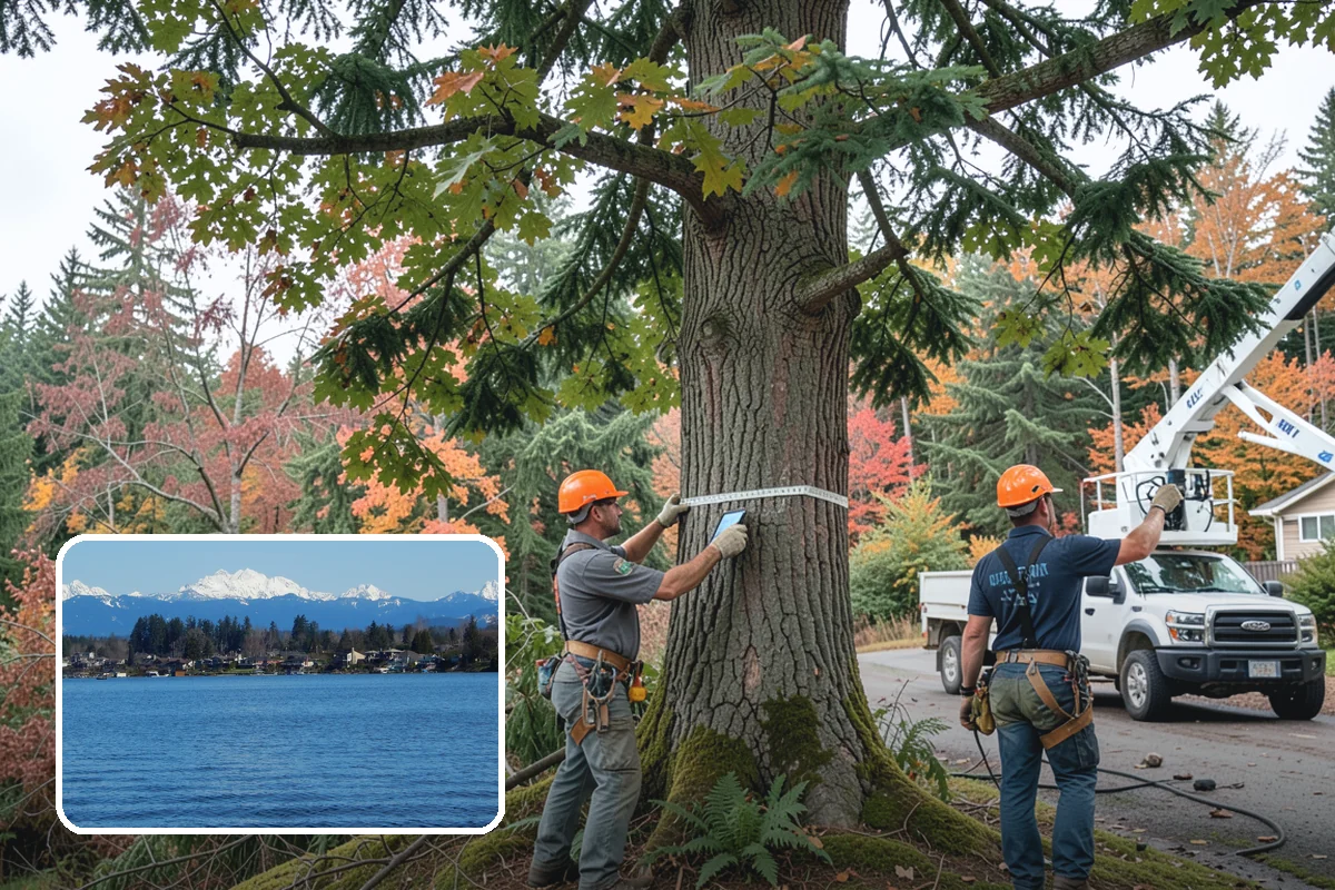 Tree health inspection in Lake Stevens, Snohomish County, WA - Supports long-term tree health and stability