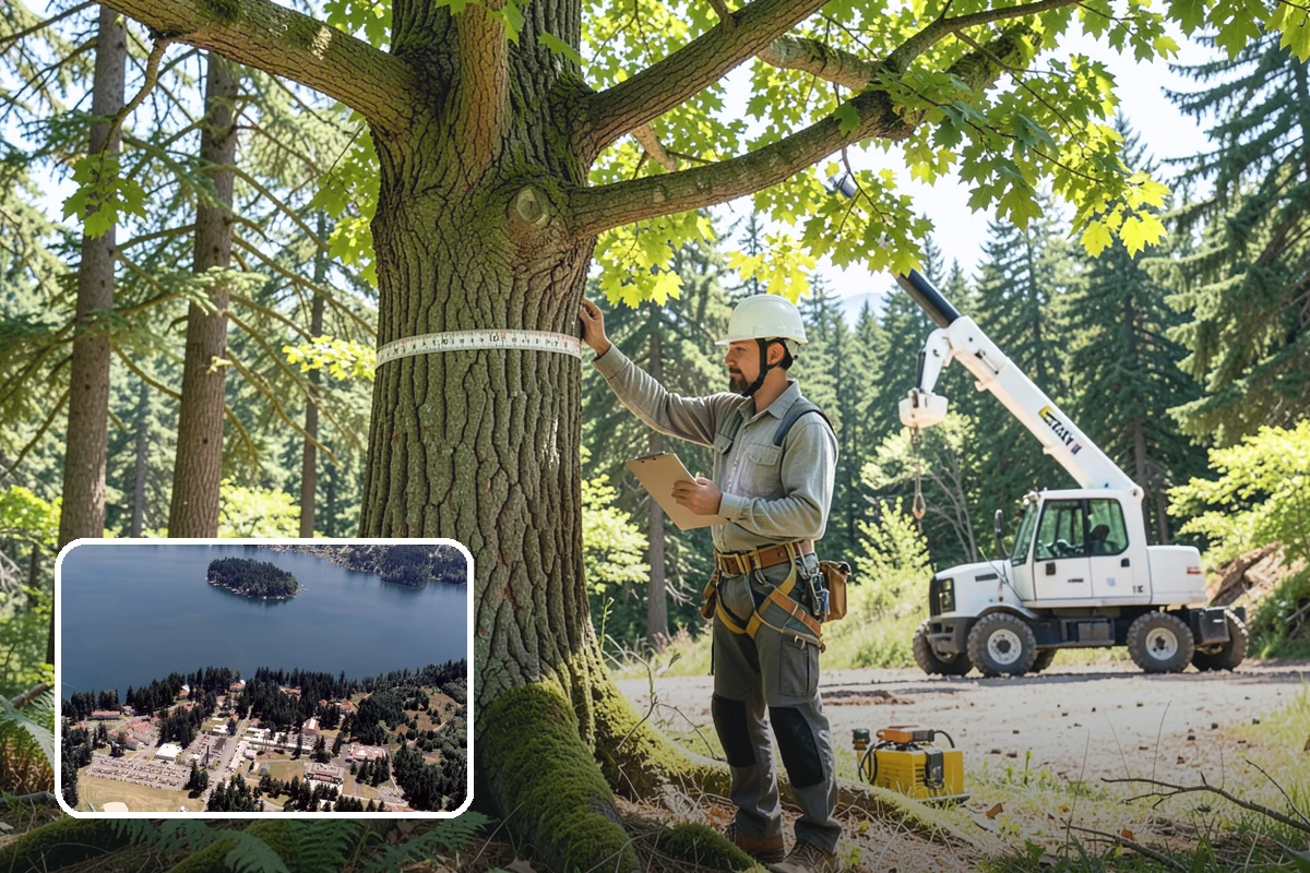 Tree health inspection in Lakewood, Pierce County, WA - Supports long-term tree health and stability