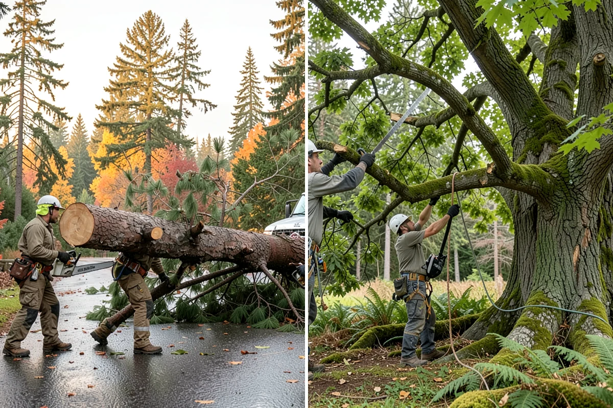 Tree health inspection in Lakewood, Pierce County, WA - Inspect the tree and its site