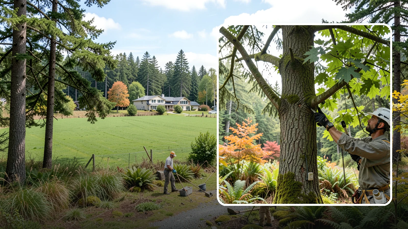 Tree health inspection in Lyman, Skagit County, WA - A professional evaluation of a tree's overall condition.