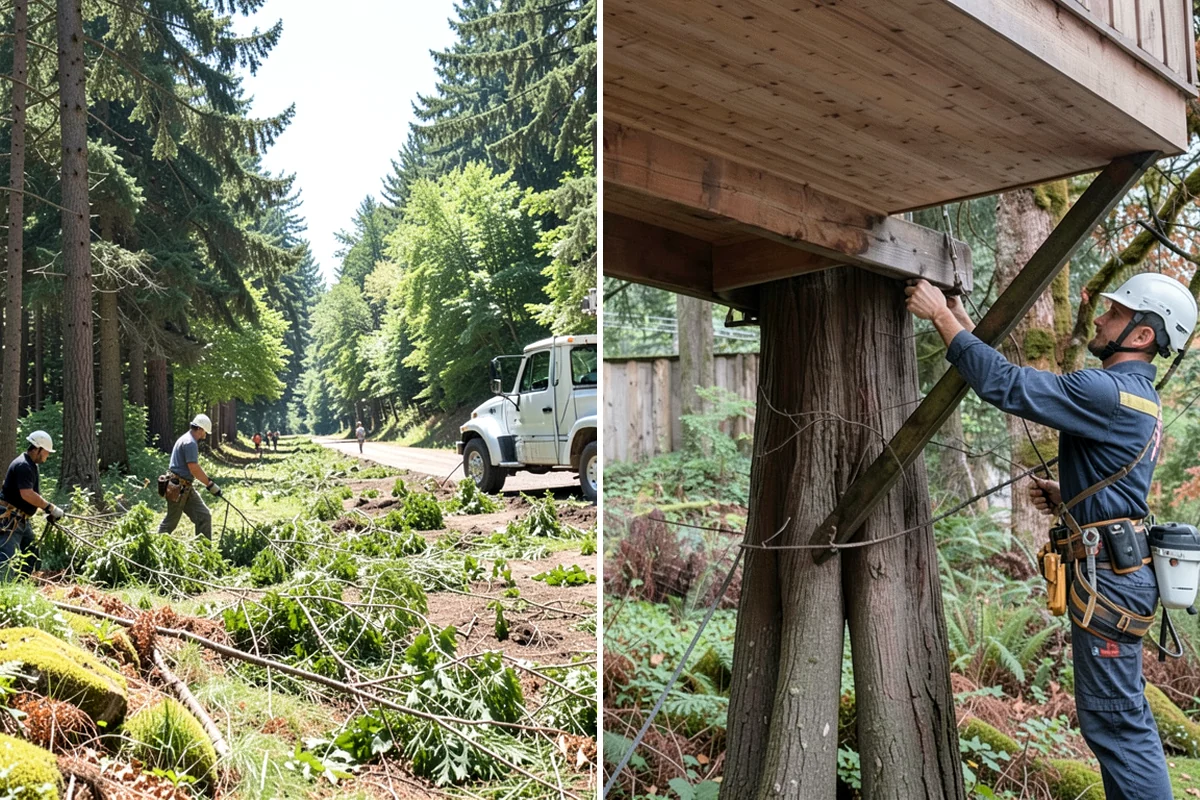 Tree health inspection in Lyman, Skagit County, WA - Inspect the tree and its site
