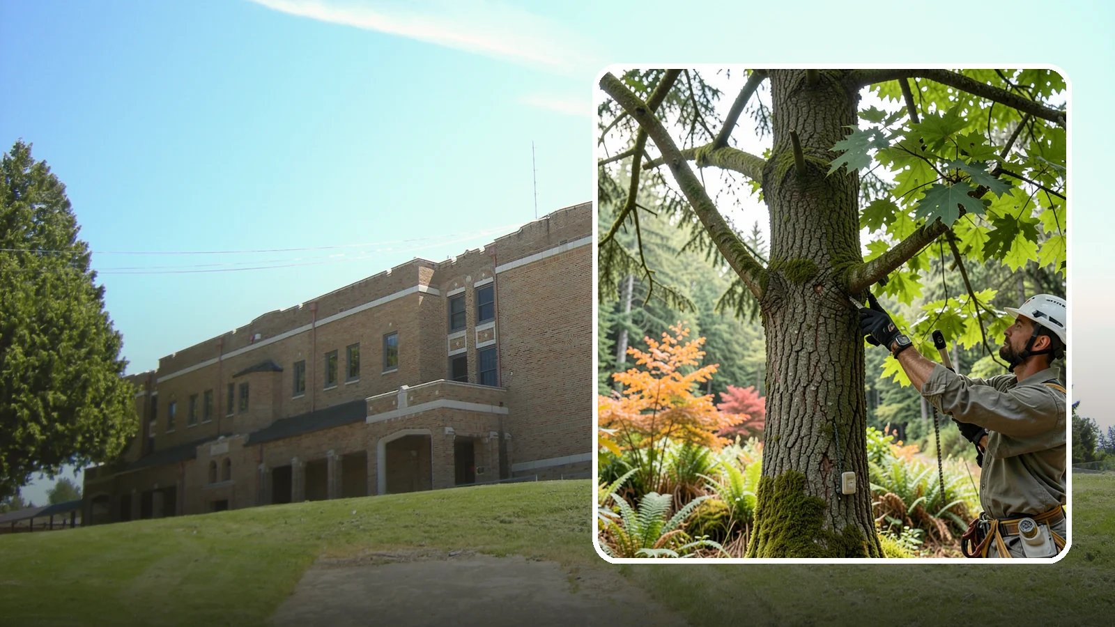 Tree health inspection in Maple Valley, King County, WA - A professional evaluation of a tree's overall condition.