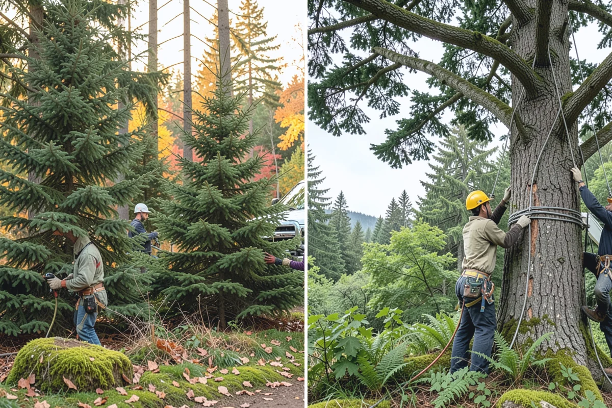 Tree health inspection in Marysville, Snohomish County, WA - Inspect the tree and its site