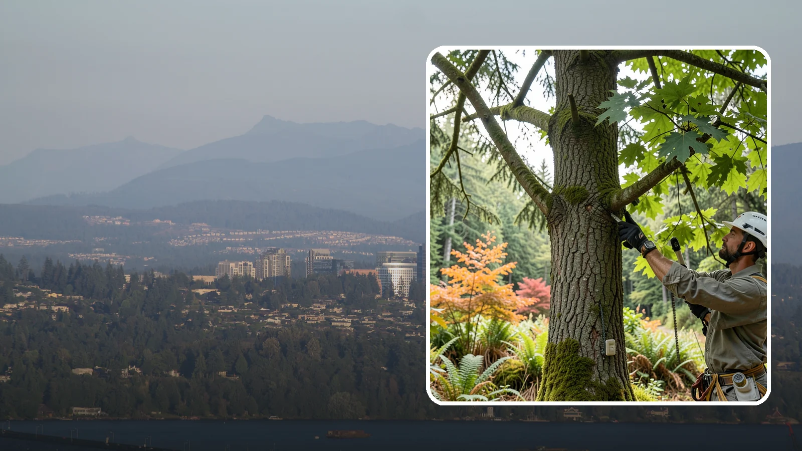 Tree health inspection in Medina, King County, WA - A professional evaluation of a tree's overall condition.