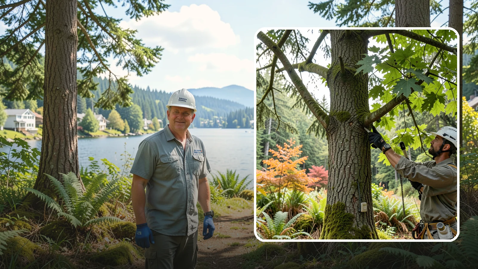 Tree health inspection in Milton, King County, WA - A professional evaluation of a tree's overall condition.