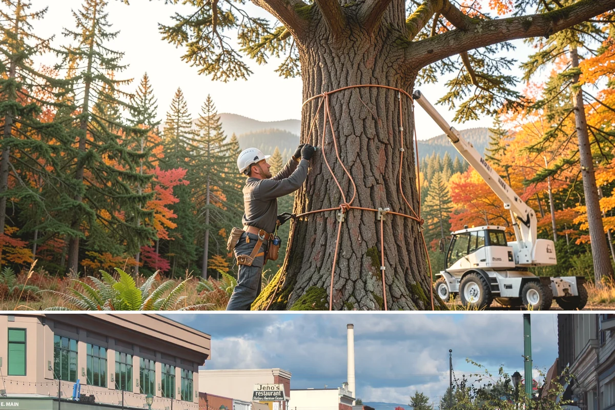 Tree health inspection in Monroe, Snohomish County, WA - This inspection can be performed year-round in the Puget Sound climate but may require air excavation tools during wet seasons to...