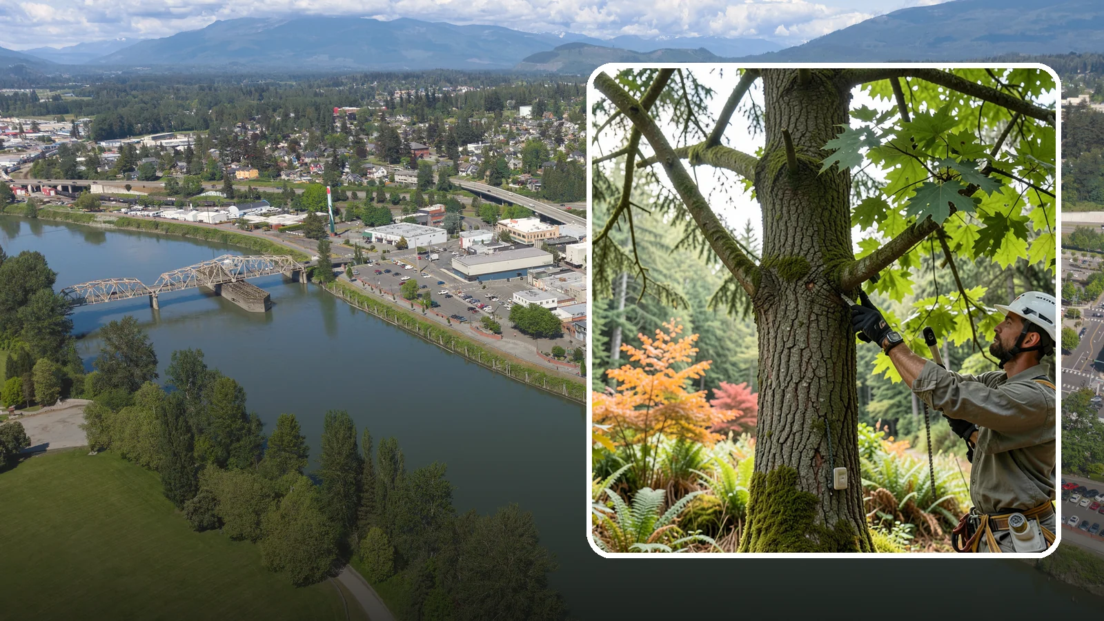 Tree health inspection in Mount Vernon, Skagit County, WA - A professional evaluation of a tree's overall condition.