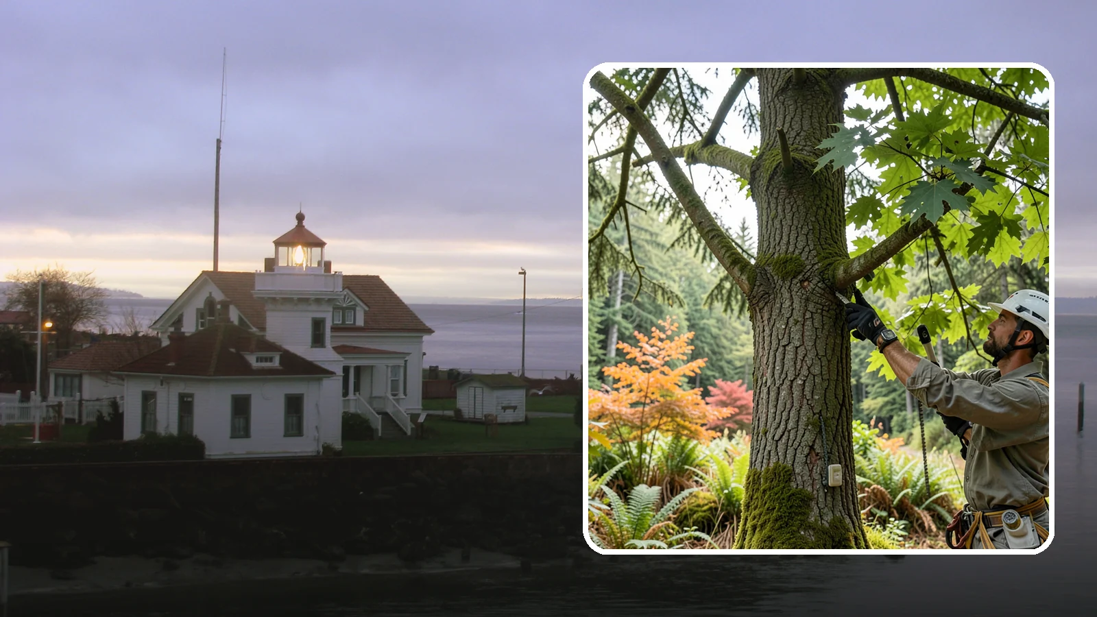 Tree health inspection in Mukilteo, Snohomish County, WA - A professional evaluation of a tree's overall condition.