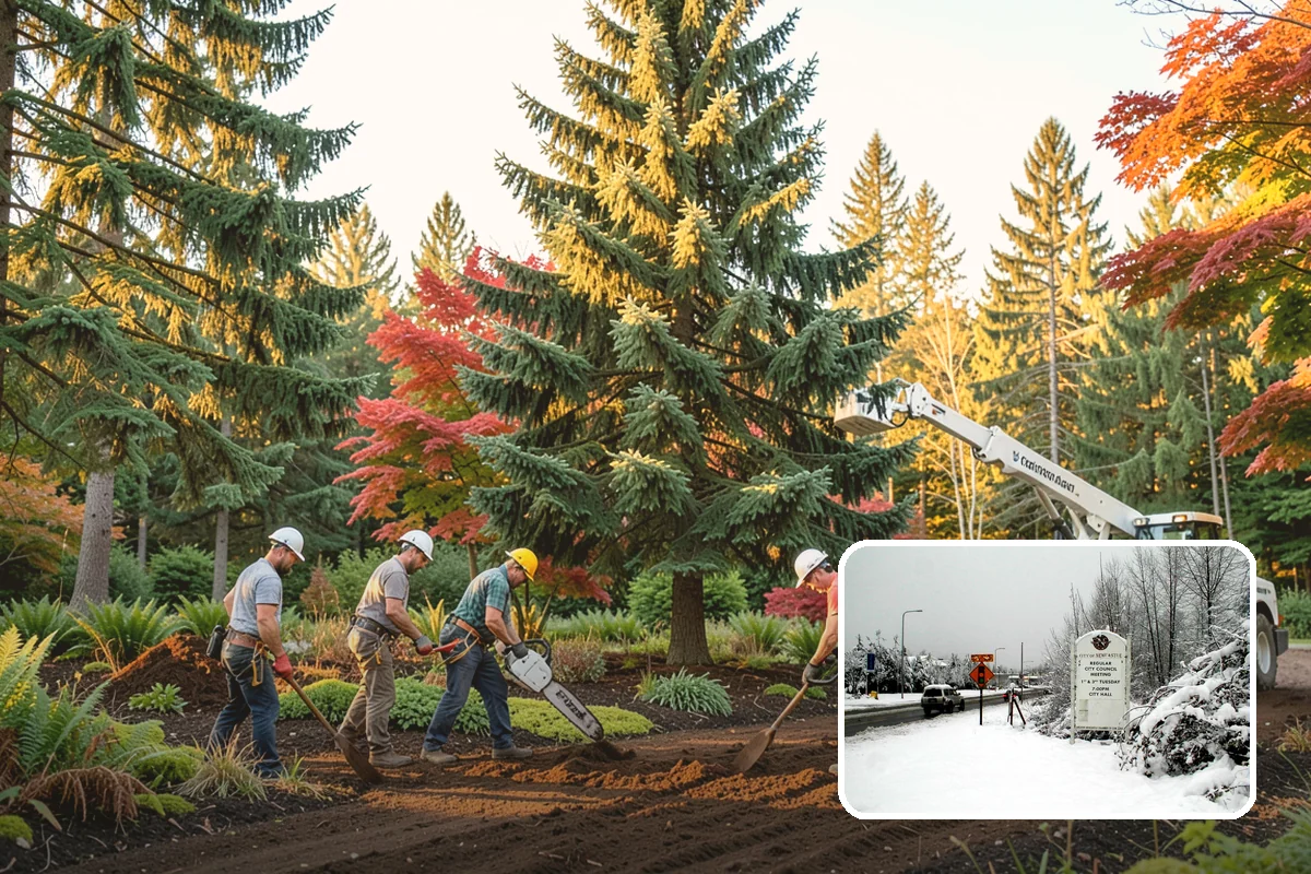 Tree health inspection in Newcastle, King County, WA - Supports long-term tree health and stability