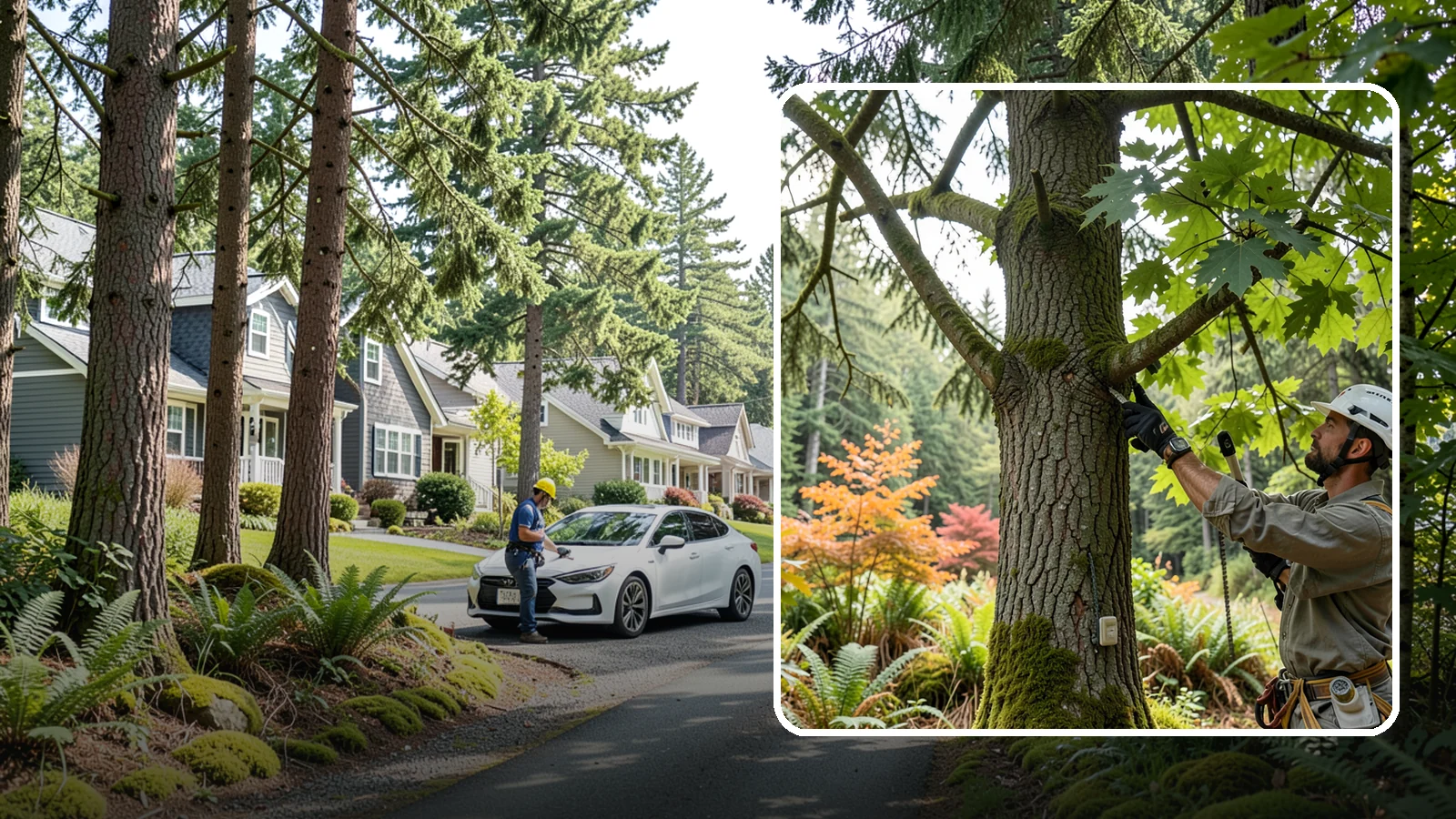 Tree health inspection in Normandy Park, King County, WA - A professional evaluation of a tree's overall condition.