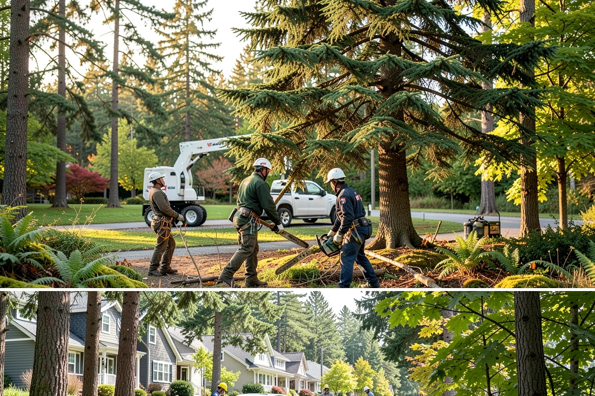 Tree health inspection in Normandy Park, King County, WA - This inspection can be performed year-round in the Puget Sound climate but may require air excavation tools during wet seasons to...