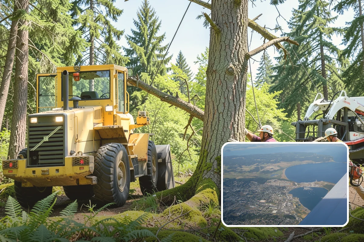 Tree health inspection in Oak Harbor, Island County, WA - Supports long-term tree health and stability