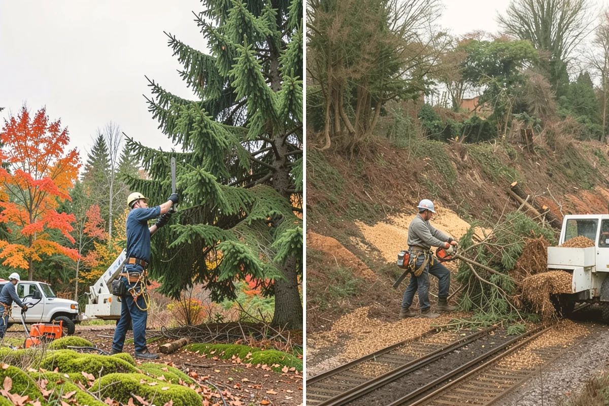 Tree health inspection in Orting, Pierce County, WA - Inspect the tree and its site