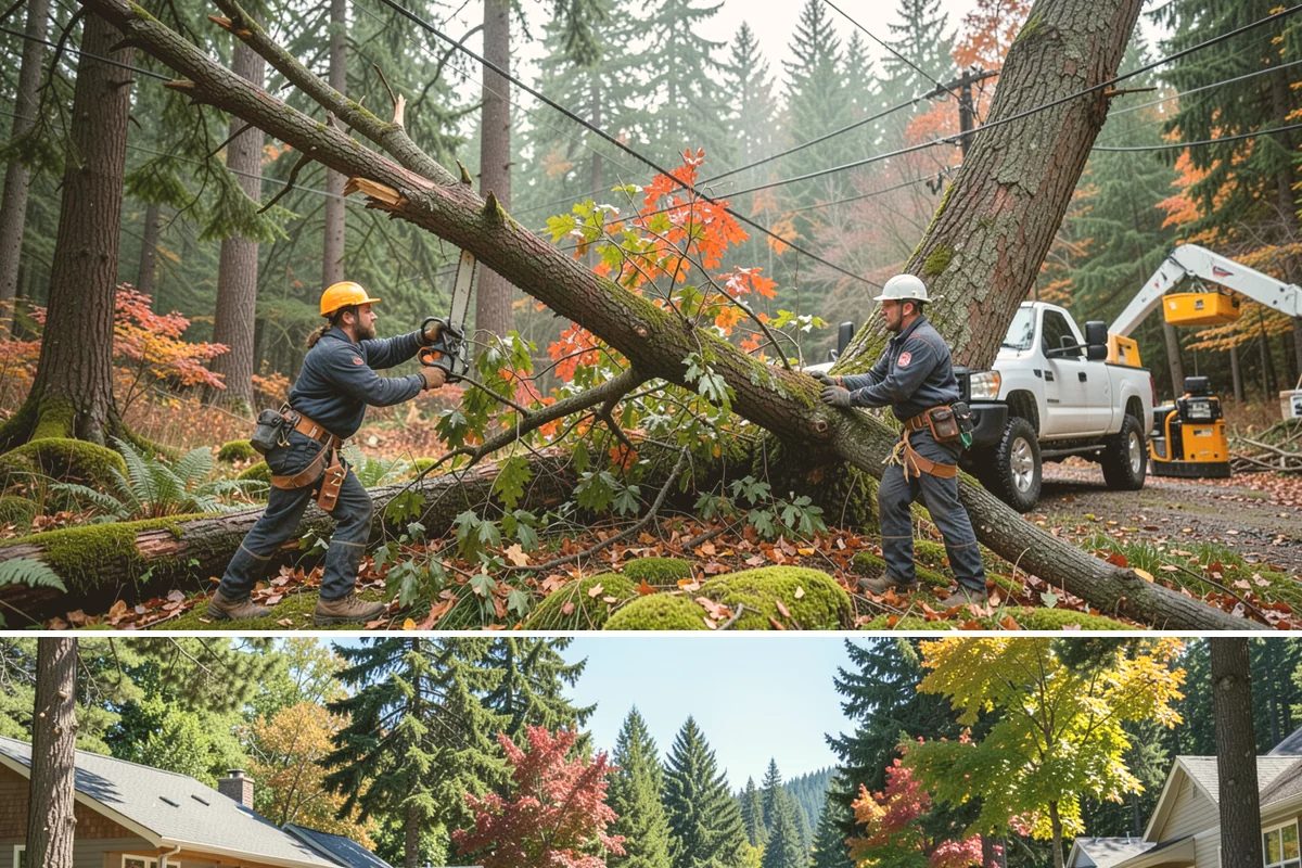 Tree health inspection in Orting, Pierce County, WA - This inspection can be performed year-round in the Puget Sound climate but may require air excavation tools during wet seasons to...