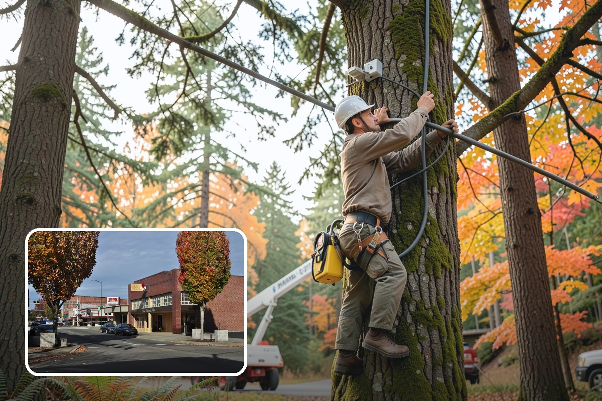Tree health inspection in Puyallup, Pierce County, WA - Supports long-term tree health and stability