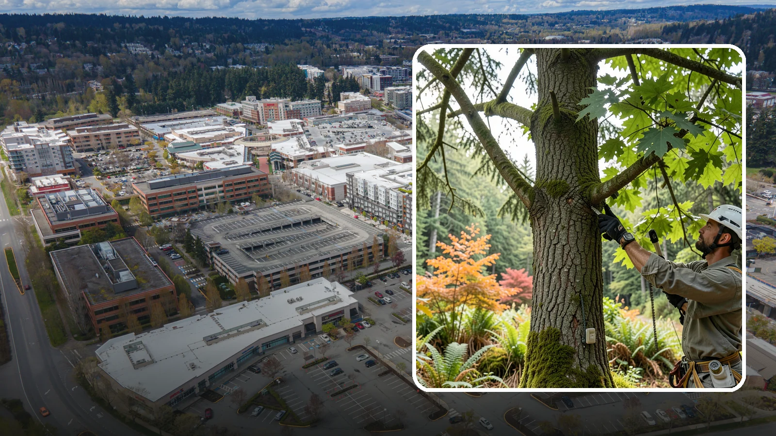Tree health inspection in Redmond, King County, WA - A professional evaluation of a tree's overall condition.