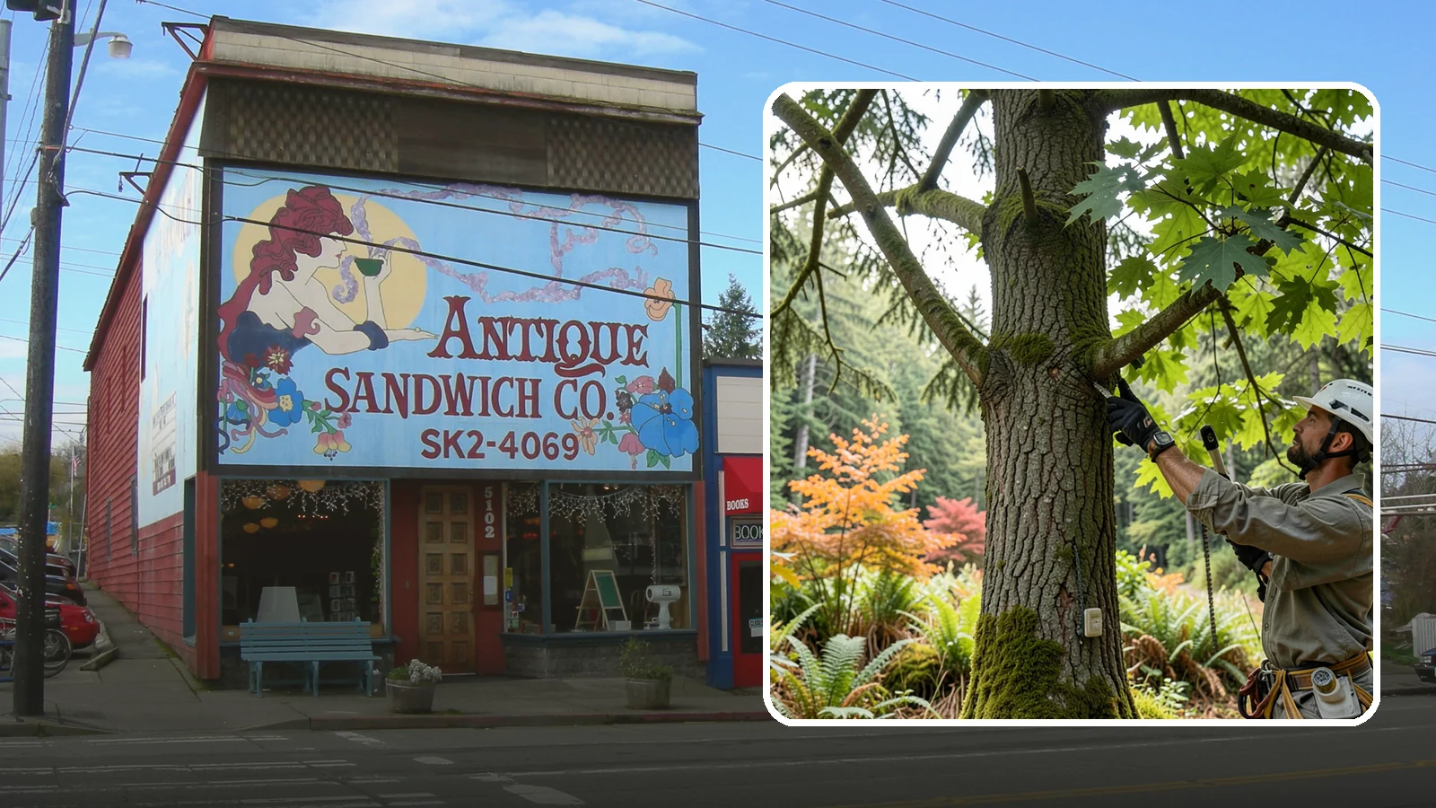 Tree health inspection in Ruston, Pierce County, WA - A professional evaluation of a tree's overall condition.