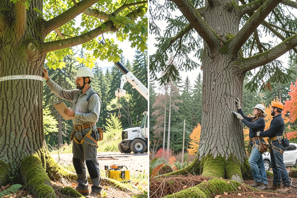 Tree health inspection in Ruston, Pierce County, WA - Inspect the tree and its site