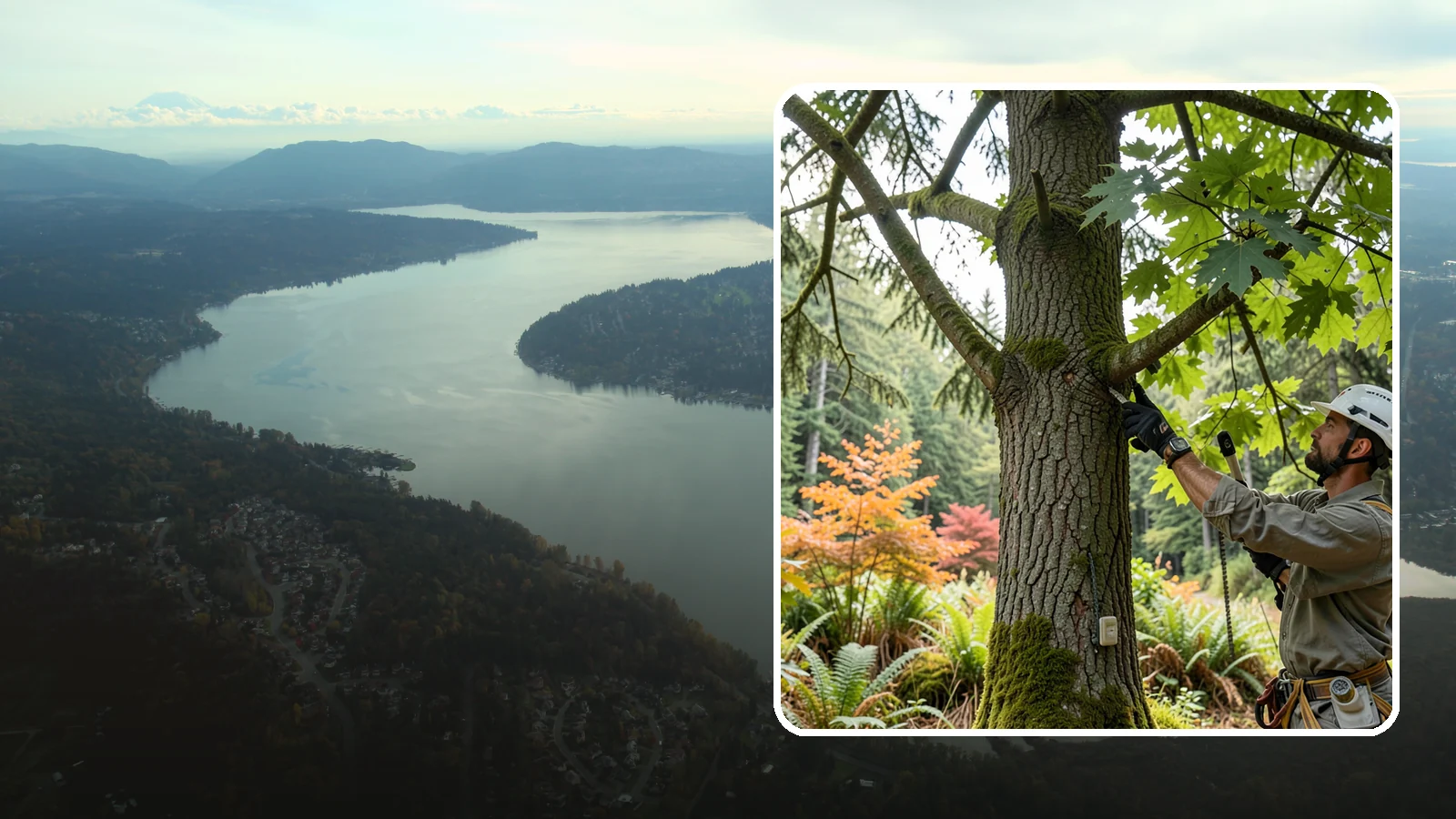 Tree health inspection in Sammamish, King County, WA - A professional evaluation of a tree's overall condition.