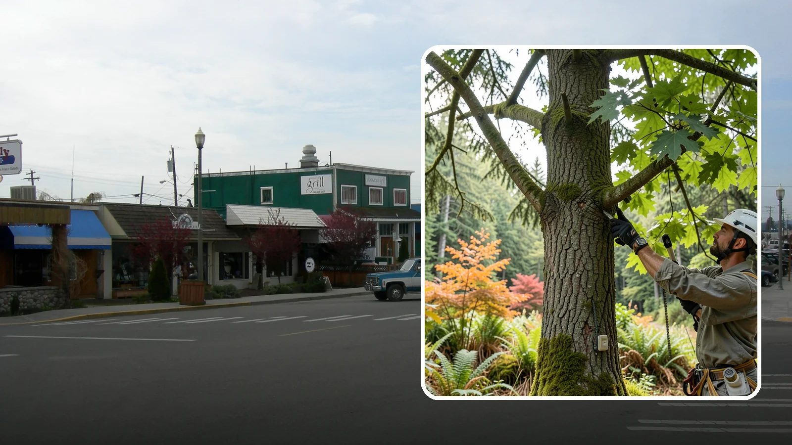 Tree health inspection in Stanwood, Snohomish County, WA - A professional evaluation of a tree's overall condition.