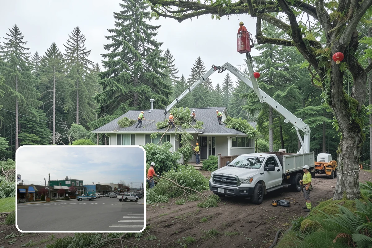 Tree health inspection in Stanwood, Snohomish County, WA - Supports long-term tree health and stability