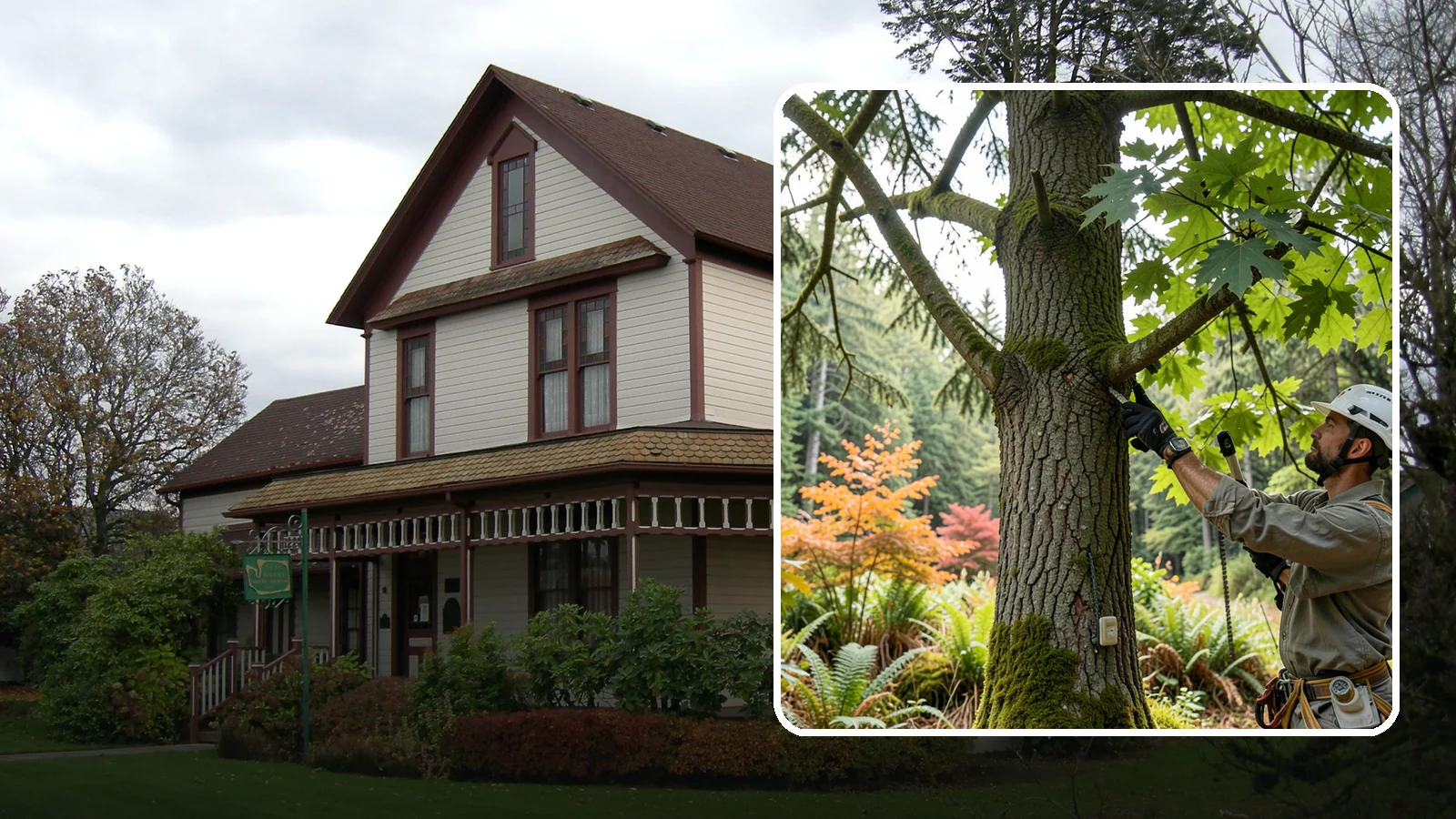 Tree health inspection in Sumner, Pierce County, WA - A professional evaluation of a tree's overall condition.