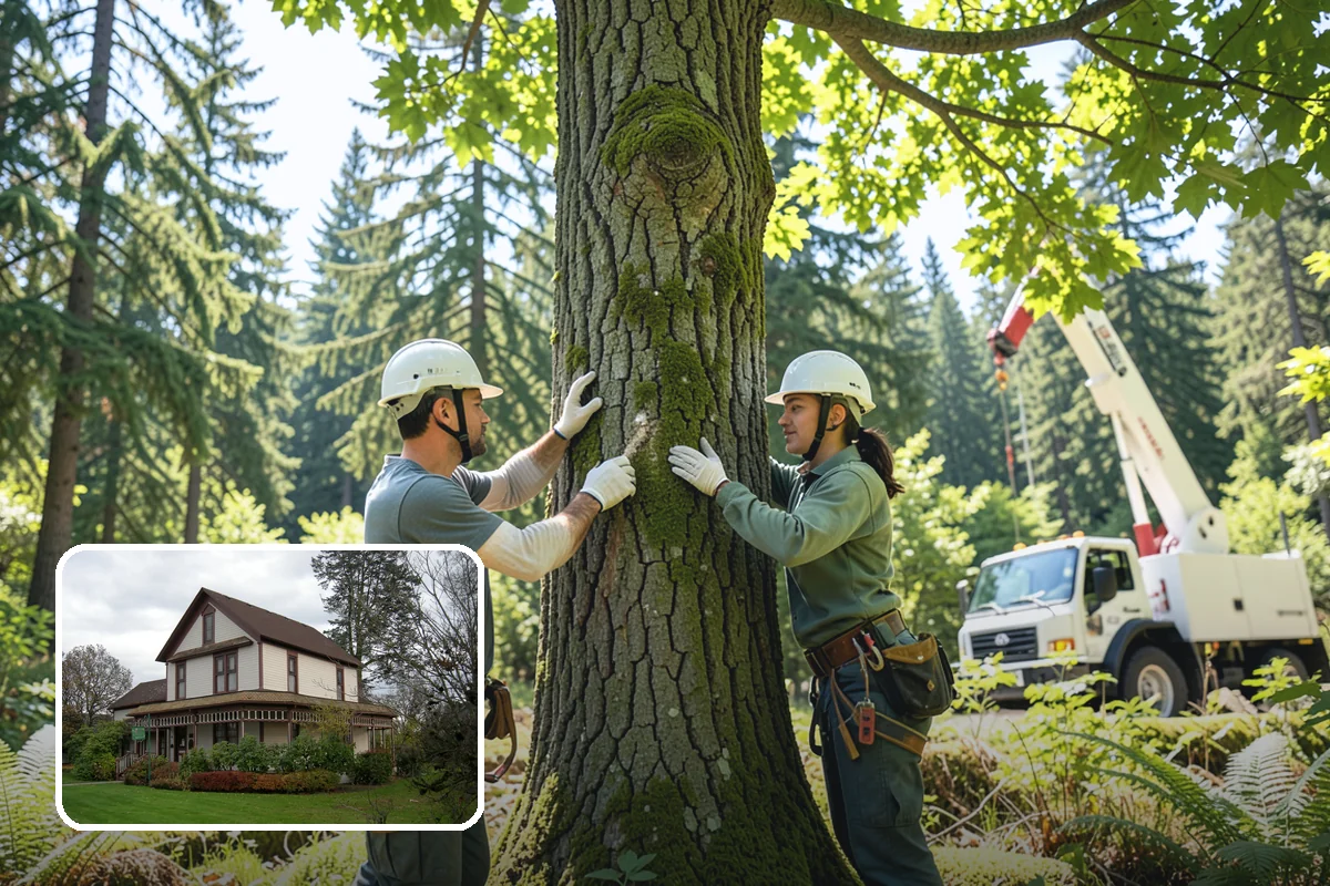 Tree health inspection in Sumner, Pierce County, WA - Supports long-term tree health and stability
