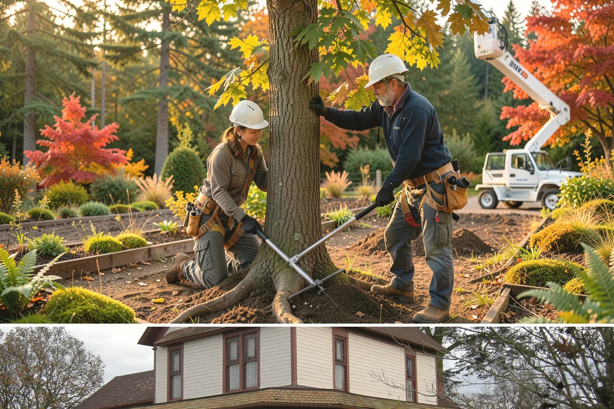 Tree health inspection in Sumner, Pierce County, WA - This inspection can be performed year-round in the Puget Sound climate but may require air excavation tools during wet seasons to...