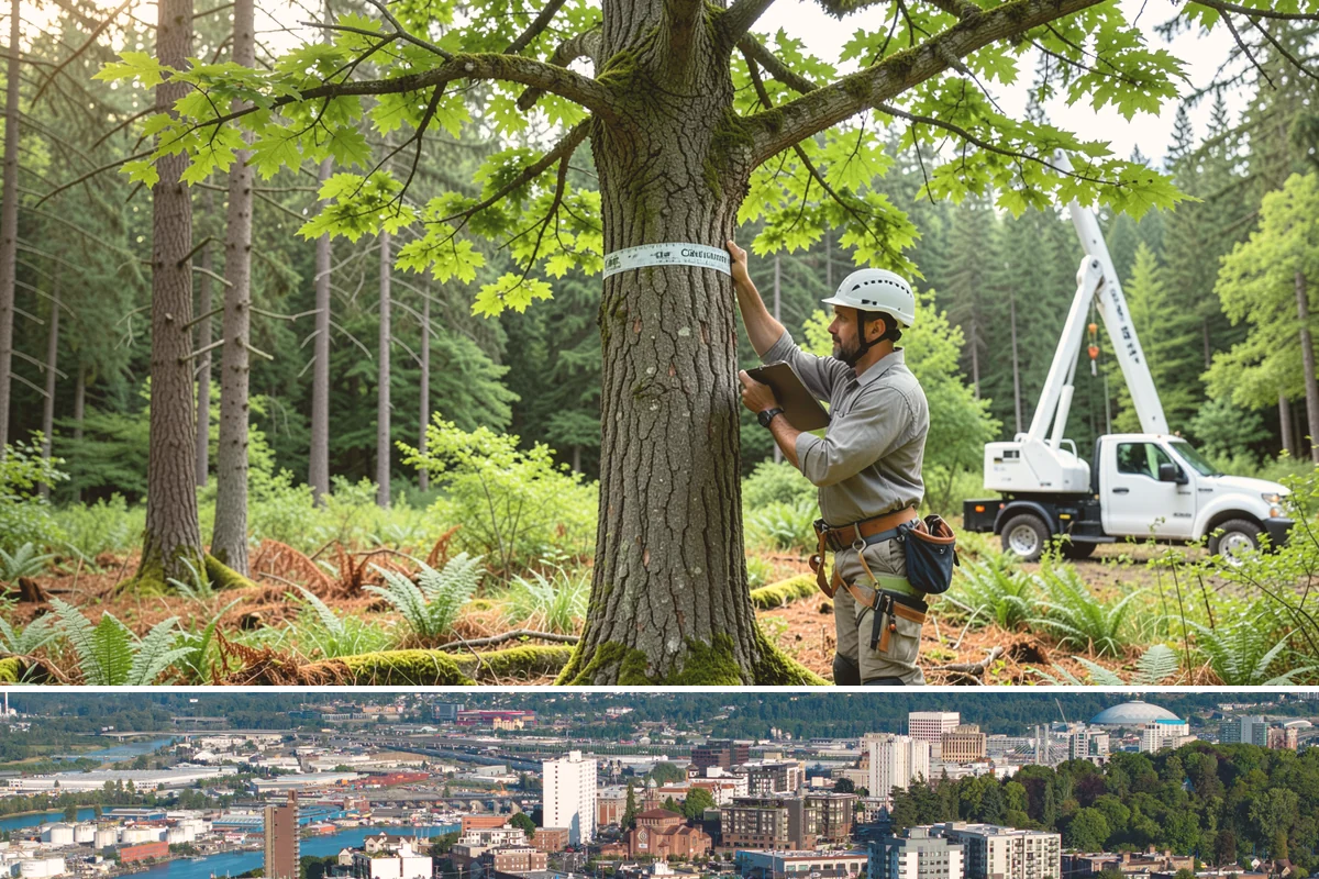 Tree health inspection in Tacoma, Pierce County, WA - This inspection can be performed year-round in the Puget Sound climate but may require air excavation tools during wet seasons to...