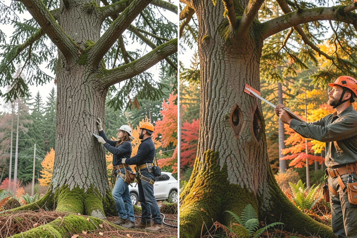 Tree health inspection in Tukwila, King County, WA - Inspect the tree and its site