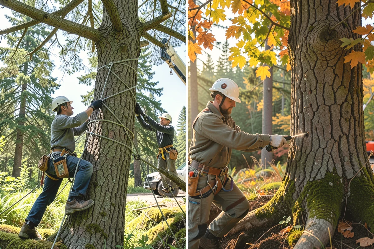Tree health inspection in University Place, Pierce County, WA - Inspect the tree and its site