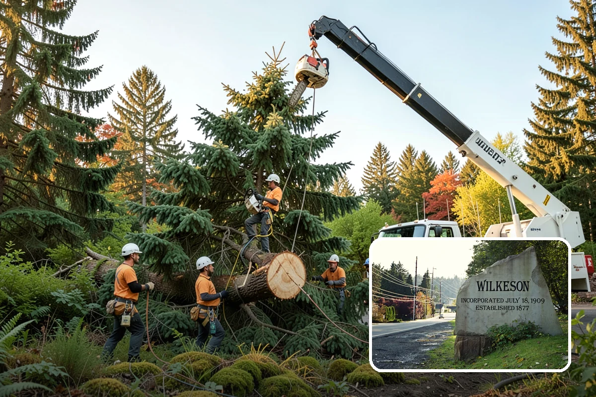Tree health inspection in Wilkeson, Pierce County, WA - Supports long-term tree health and stability