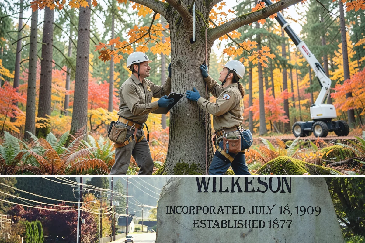 Tree health inspection in Wilkeson, Pierce County, WA - This inspection can be performed year-round in the Puget Sound climate but may require air excavation tools during wet seasons to...