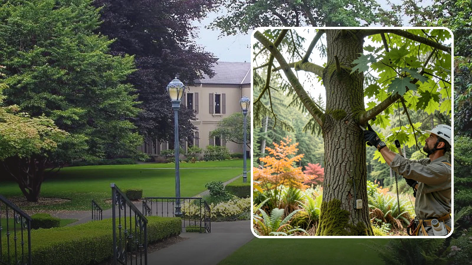Tree health inspection in Woodinville, King County, WA - A professional evaluation of a tree's overall condition.