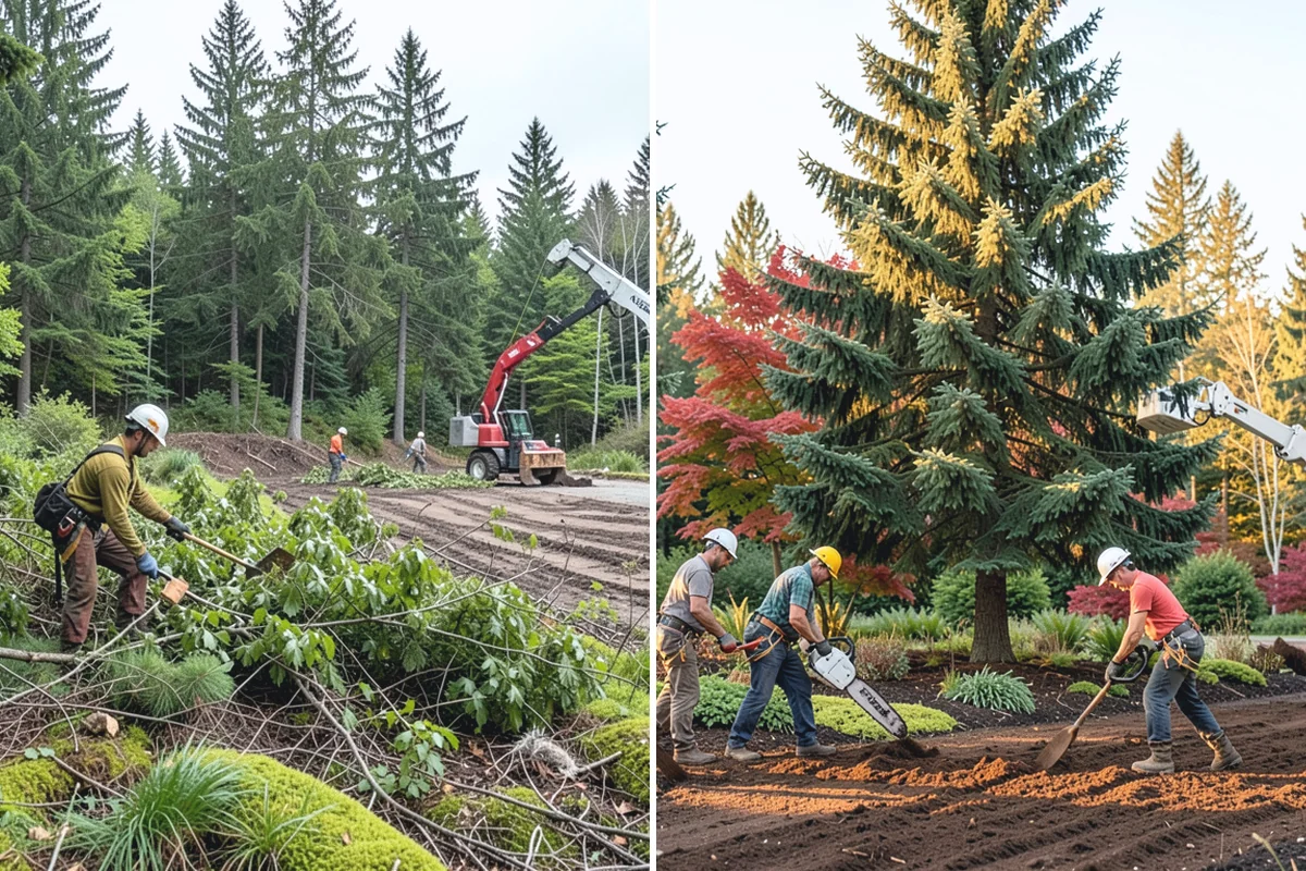 Tree health inspection in Woodinville, King County, WA - Inspect the tree and its site
