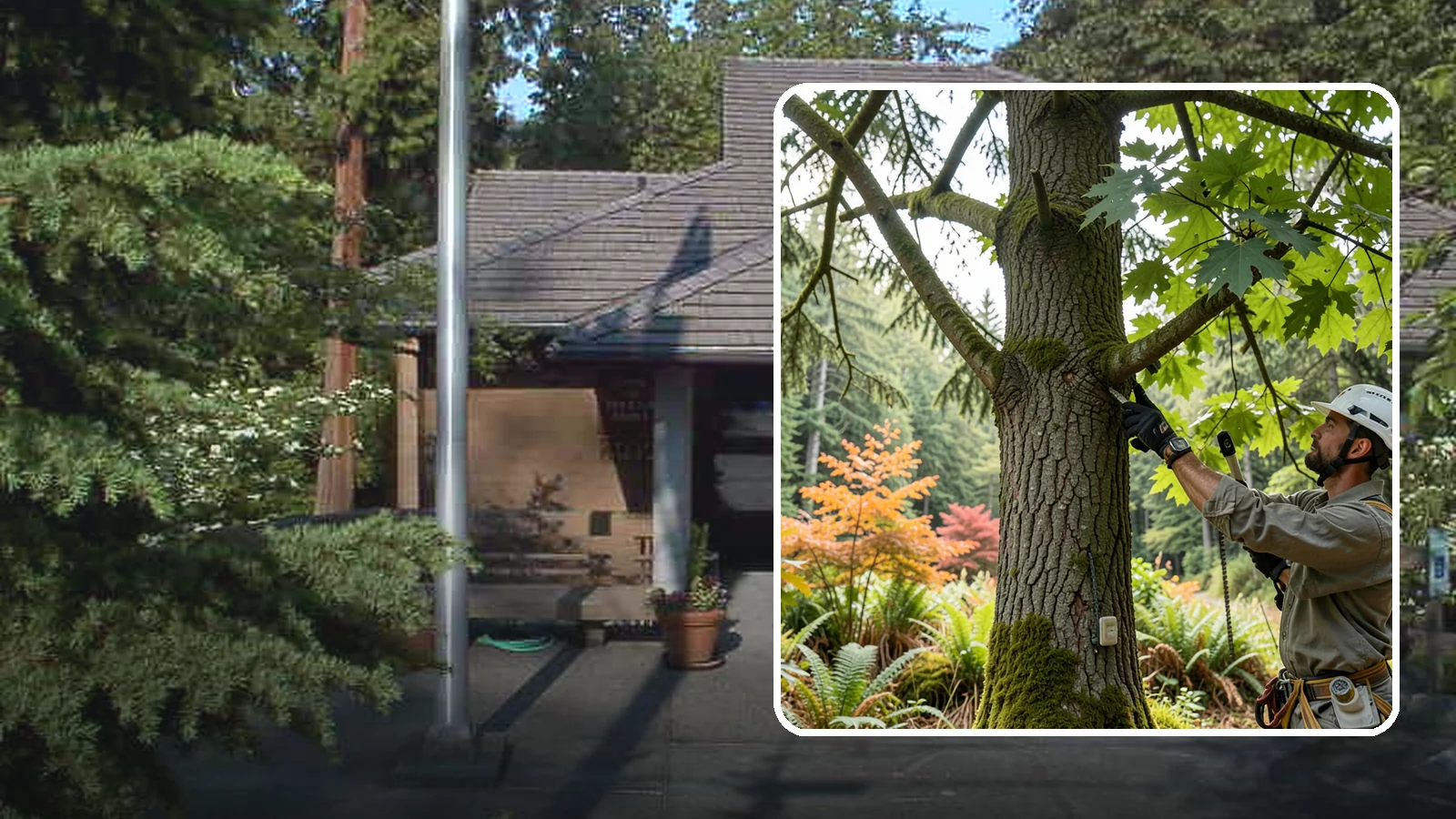 Tree health inspection in Yarrow Point, King County, WA - A professional evaluation of a tree's overall condition.