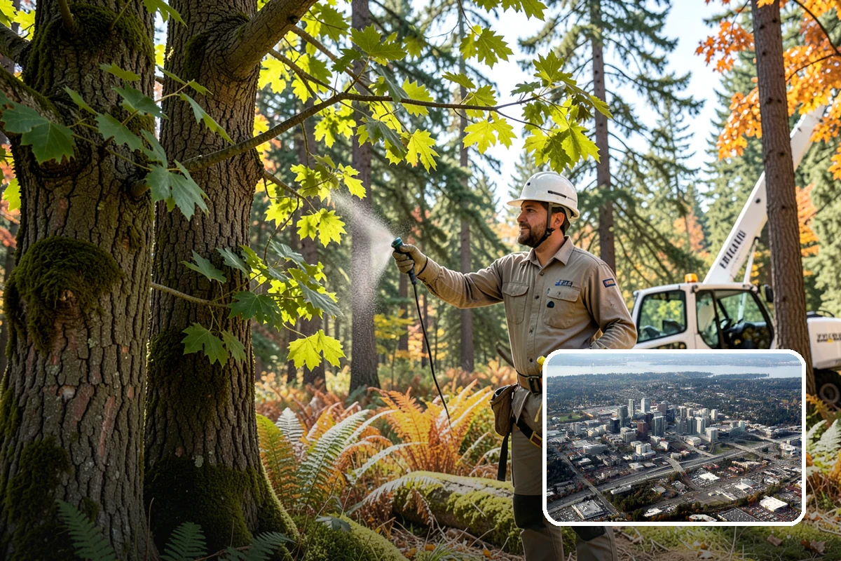 Tree Inspections in Bellevue, King County, WA - Supports long-term tree health and stability