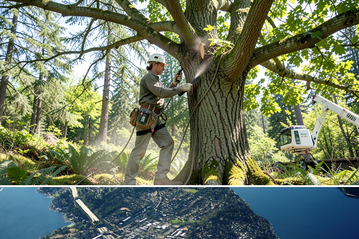 Tree Inspections in Mercer Island, King County, WA - Inspections can be performed year-round in the Puget Sound climate but are often scheduled to avoid wet seasons when soil...