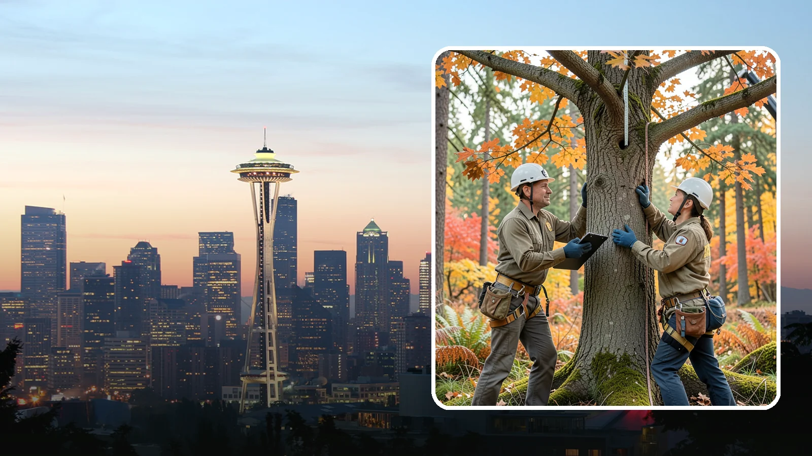 Tree Inspections in Seattle, King County, WA - The professional inspection of trees to assess their condition.