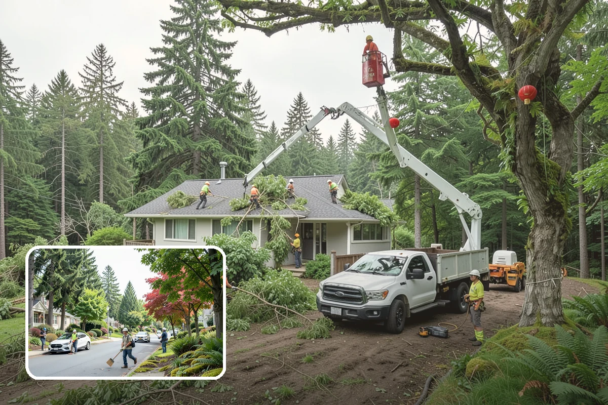 Tree inventory and tagging in Beaux Arts Village, King County, WA - Supports long-term tree health and stability