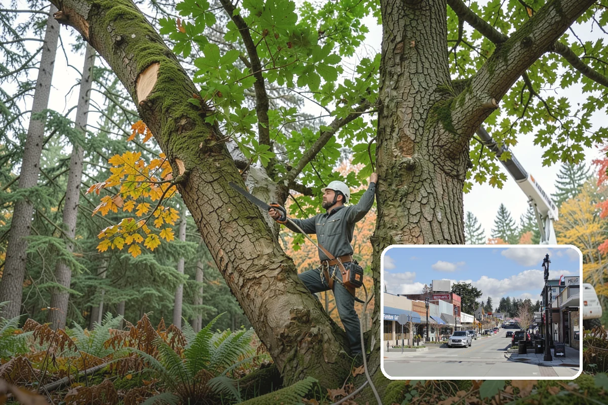 Tree inventory and tagging in Bothell, King County, WA - Supports long-term tree health and stability